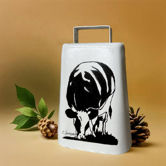 Cowbell, Hand Painted, 7