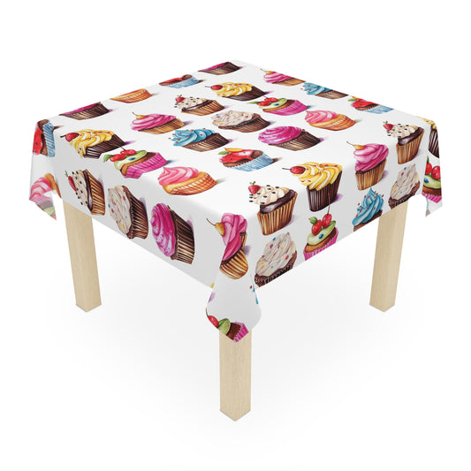 Tablecloth/Cupcakes Design