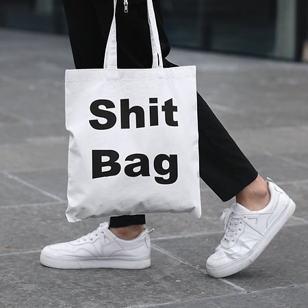 TOTE BAG, Design, 'SHIT BAG', 13