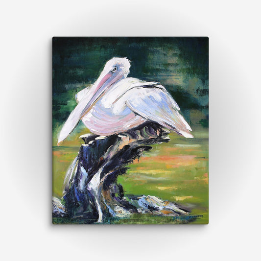 Pelican Canvas Wall Art, Reproduction, 20